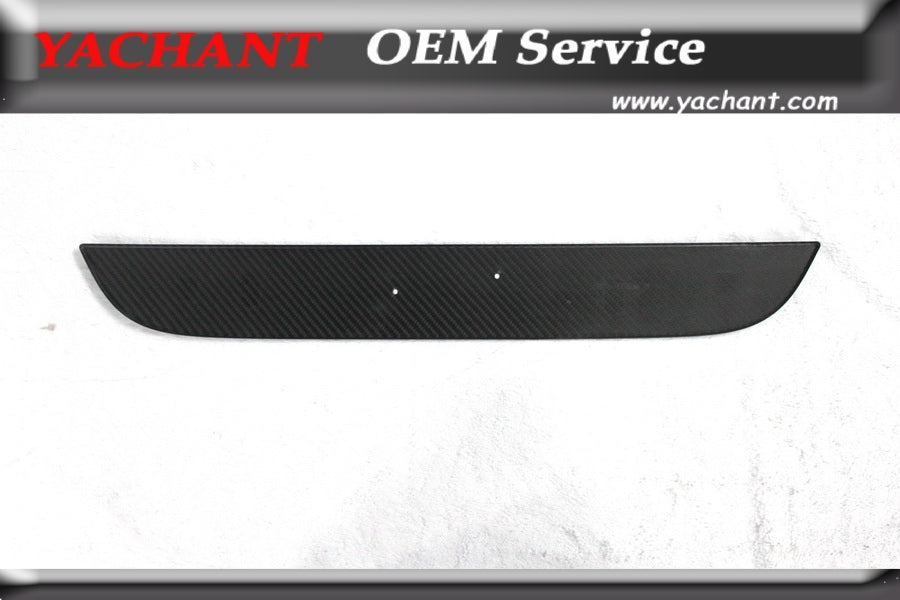 Dry Carbon Fiber Trunk Emblem Cover Garnish Fit For Subaru BRZ Toyota FR-S FT86 ZN6 GT86