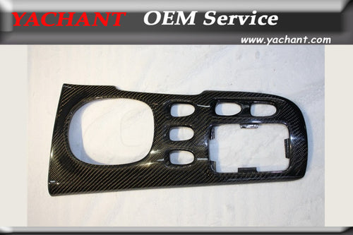 Car-Styling Carbon Fiber Interior Trim Fit For 1992-1997 Mazda RX7 FD3S LHD Gear Surround Replacement