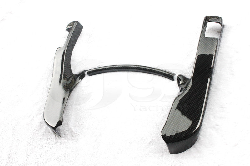 Dry Carbon Fiber Plain Weave Glossy Finish Interior Trim Fit For 2008-2015 R35 GTR CBA DBA Instrument Surround Trim