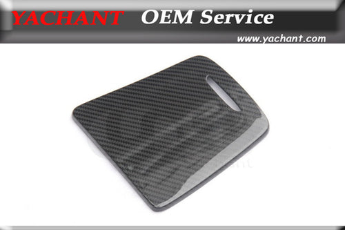 Dry Carbon Fiber Interior Trim Fit For 2014-2016 MB A CLA GLK Class W176 W117 X156 LHD Storage Panel Cover Trim